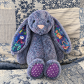 Coraline Custom Bunny Plush