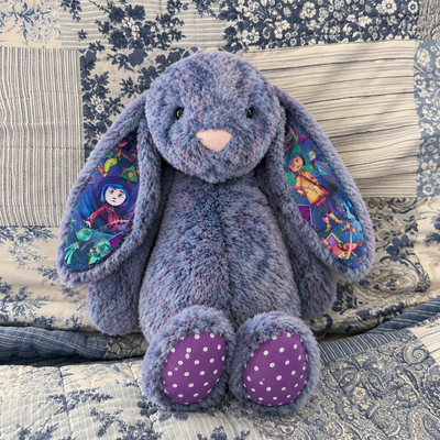 Coraline Custom Bunny Plush