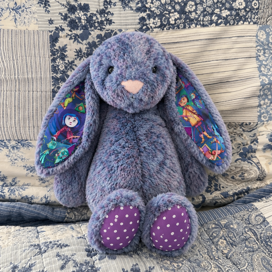 Coraline Custom Bunny Plush