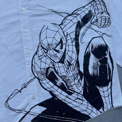 Spiderman Button-Up