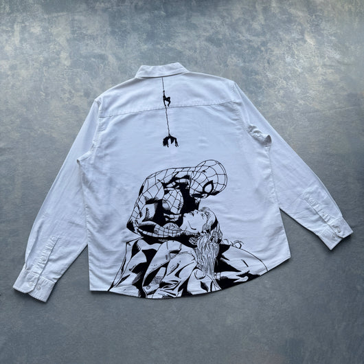 Spiderman Button-Up